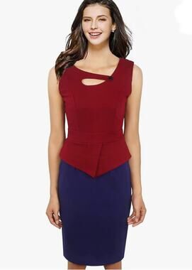 Homeyee  Elegant Office Dress